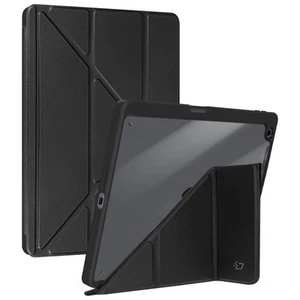 Dux Ducis Étui pour iPad 10.2 2019 / 2020 et 2021 Clapet Support Vidéo Noir - Photo 1/5