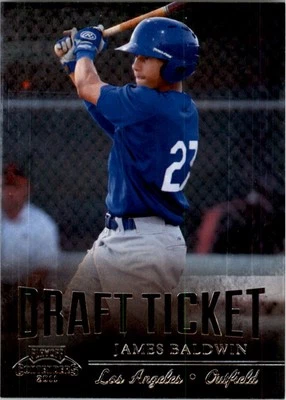 2011 Playoff Contenders Draft Ticket #DT58 James Baldwin - BB - Image 1 of 2