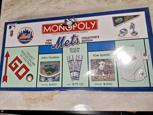 Monopoly Game New York Mets Collector’s Edition MLB 2001 Vintage Factory Sealed - Picture 1 of 3