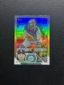 CAL RALEIGH 2023 Topps Serie 1 Future Stars RAINBOW FOIL Parallel Mariners - Imagen 1 de 2