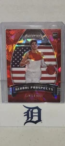 2020-21 Panini Prizm Draft Picks - LaMelo Ball RC GLOBAL PROSPECTS RED - Picture 1 of 2