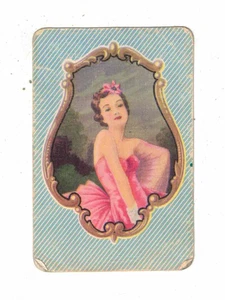 Vintage Swap Card - 1950's - Original Coles - Lady - Picture 1 of 2