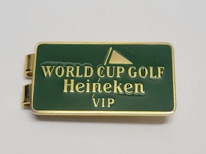 World Cup Golf Heineken Money Clip VIP Access Credentials PGA LIV PLAYERS - Picture 1 of 7