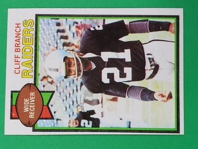 1979 TOPPS FOOTBALL #415 CLIFF BRANCH HIGH GRADE EX EX-MT - Image 1 of 2