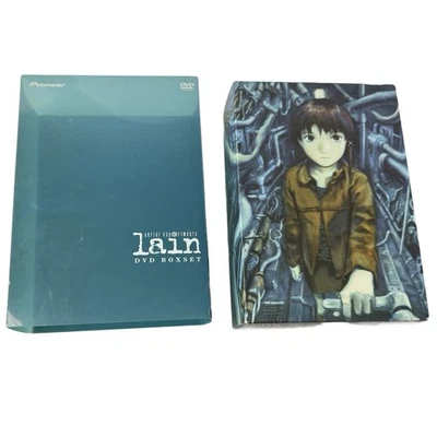 SERIAL EXPERIMENTS LAIN Complete Series Limited DVD 4 Disc Boxset/Slipcover 1998 - Image 1 of 4