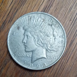 SILBER PEACE DOLLAR 1922 - Bild 1 von 4