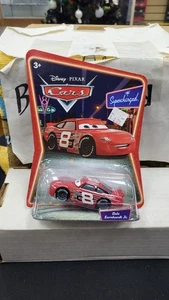 NIB DALE EARNHARDT JR. #8 RACE CAR SUPERCHARGED DISNEY PIXAR CARS TOY CAR 1/55 - Picture 1 of 3