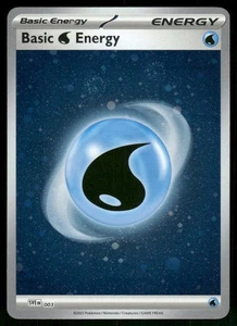 Basic Water Energy (Cosmos Holo) 003 Common Holo NM Pokemon SVE: Scarlet & Viole - Picture 1 of 2