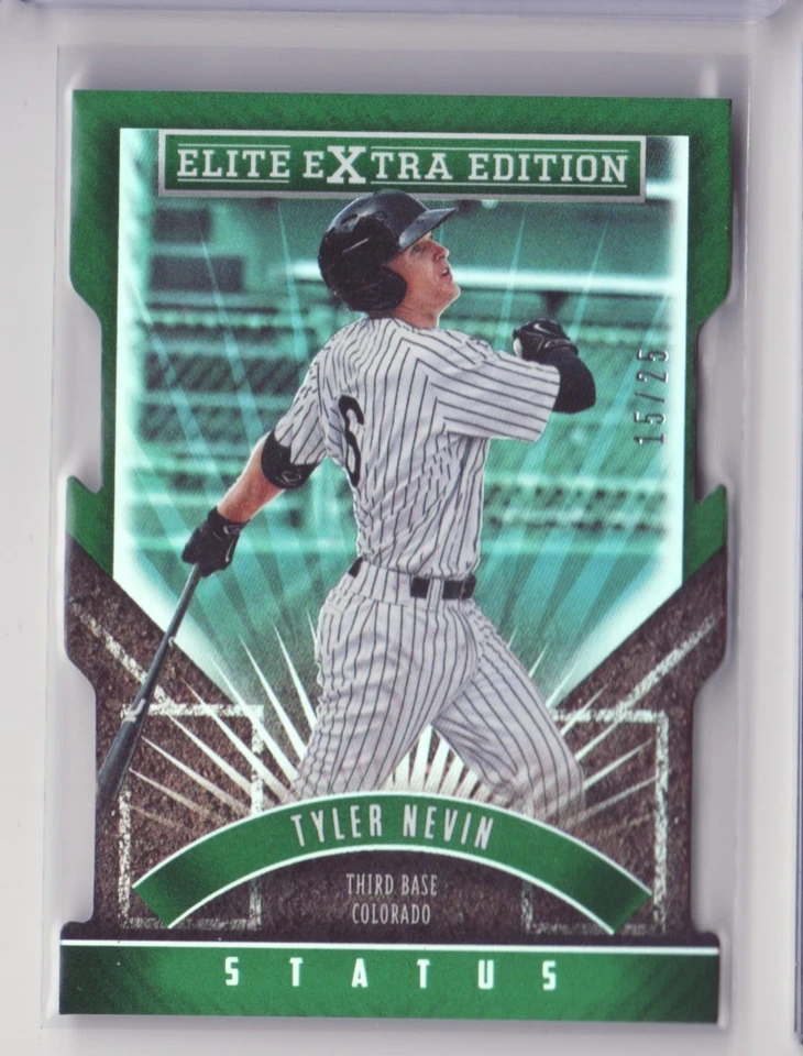 2015 Elite Extra Edition Status Emerald Die Cut #39 Tyler Nevin 15/25 - Flat S/H - Image 1 of 1