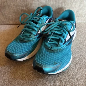 Brooks Launch 4 blau grün bequeme sportliche Laufschuhe Damengröße 7,5 - Bild 1 von 11