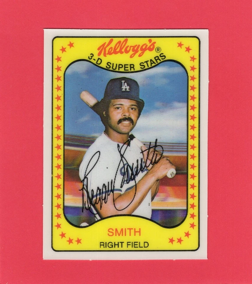 1981 Kellogg's 3-D Super Stars Baseball (#1-66) - Pick A Card, NM condition - Image 1 of 1