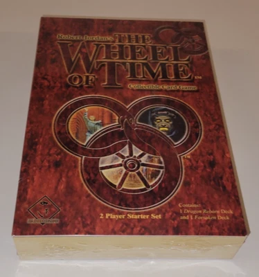 The Wheel of Time 1999 sin abrir juego de cartas caja de cera de refuerzo Robert Jordan CCG TCG Foto 1 de 4