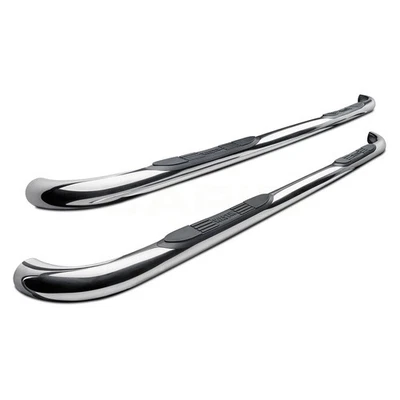 For Chevy Silverado 2500 HD 01-13 Step Bars 3" E-Series Cab Length Polished Foto 1 de 4