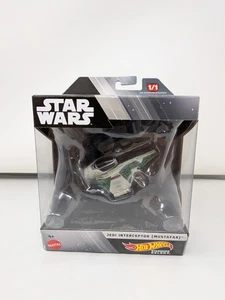 Star Wars Hot Wheels Starships Select Jedi Interceptor Mustafar HVG21 - Imagen 1 de 3
