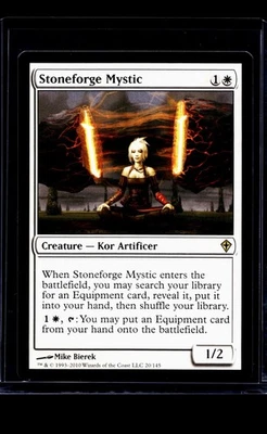 2010 MTG Magic The Gathering WWK Worldwake #20 Stoneforge Mystic - Image 1 of 2