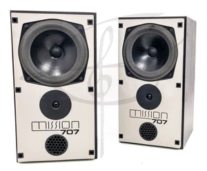 Vintage Mission Electronics Model:707 Speakers 100W 8 ohms - Picture 1 of 11