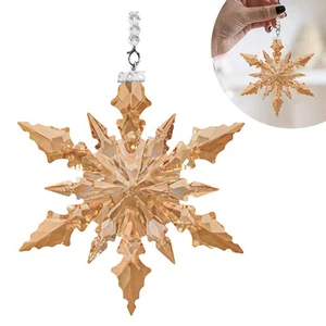 Plastic Snowflake Christmas Ornament Pendant – Annual Edition Star - Picture 1 of 11