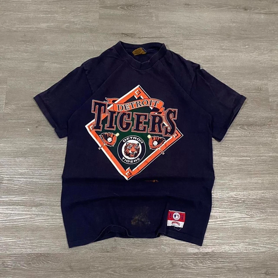 Detroit Tigers Tee Shirt Reprint Gift Fan Shirt  AN63563 - Image 1 of 2