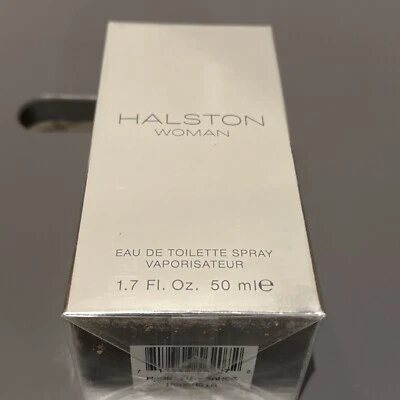 Halston Mujer Eau De Toilette Spray 1.7oz 50ml Caja Plateada LMT NUEVO EN CAJA Sellado Foto 1 de 4