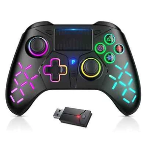 Turpow RGB Wireless Controller for PC P5, P4 Controller with Adapter - Picture 1 of 2