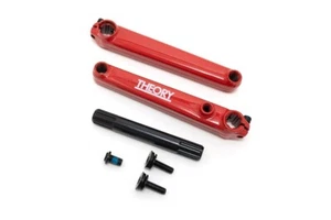Theory Conserve Bike Life BMX Crank Set - 175mm Red - SE GT Throne Haro - Picture 1 of 3