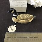 4” Anri Wildlife Collection Eastern Large Canada Goose -made in Italy New In Box