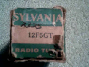 Vacuum Tube 1ea NIB 12F5 Sylvania tstd amp radio amplifier ham - Picture 1 of 1