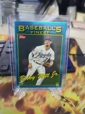 2024 Topps Finest What If…1993 93-15 Bobby Witt Jr. - Image 1 of 2