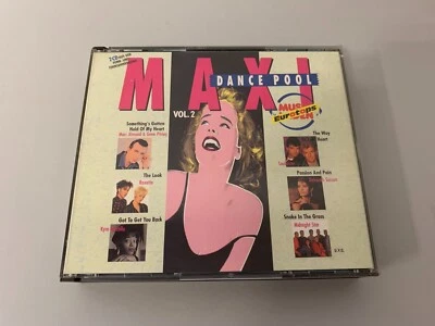 Various – Maxi Dance Pool  Musikladen Eurotops Vol. 2 - Doppel CD © 1989 Roxette - Bild 1 von 4