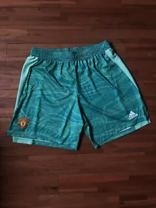 Authentic Player Issued Adidas Manchester United Shorts - Picture 1 of 7