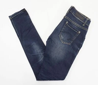 one green elephant Damen Jeans Gr 36 blau dunkelblau stone destroyed Denim A279 - Bild 1 von 4