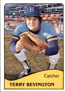 1979 Holyoke Millers TCMA #2 Terry Bevington Santa Monica California CA Card