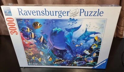 New Shimmering underwater world (2013) - 3000 Piece - Ravensburger puzzle - RARE - Image 1 of 4
