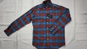 NEW RALPH LAUREN MEN'S CLASSIC FIT PERFORMANCE FLANNEL BUTTON DOWN SHIRT SIZE S - Picture 1 of 3