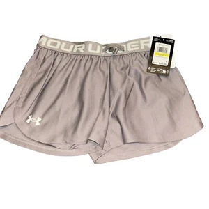 Under Armour Girls Play Up Shorts Black Size YMED - NWT - Picture 1 of 1
