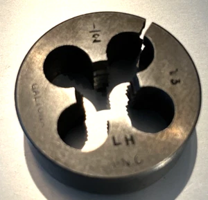 Galtona 1/2”-13 UNC left hand thread 1.5” dia die - Picture 1 of 2
