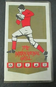 Vintage CITICENTA INTERNATIONAL GRILL MENU With Rugby Cover - Picture 1 of 3