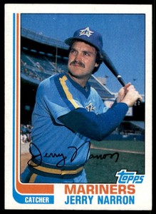 1982 Topps Jerry Narron Seattle Mariners #719