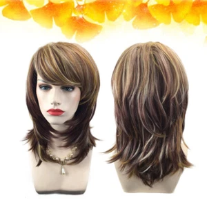 Wig Head Cover Fancy Dress Wigs for Women Human Hair Miss - Picture 1 of 11