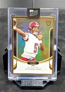 2024 Topps Now Rookie Campaign Jayden Daniels Gold Frame /50 Commanders 9 - Bild 1 von 2