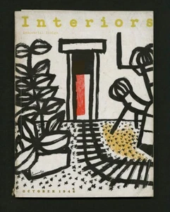 1946 Charles Eames Letter w/ photo INTERIORS Donelda Fazakas Alvin Lustig Profil - Picture 1 of 10