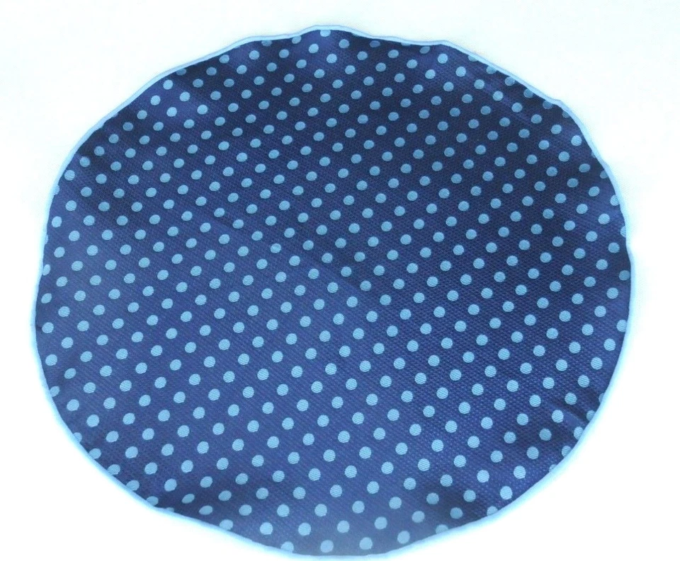 Lord R Colton Masterworks Pocket Round Moscow Azul Woven Silk - $75 Retail New - Image 1 of 2