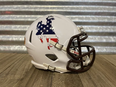Custom Wyoming Cowboys (2021) Speed Mini Helmet Cover