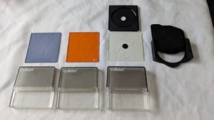 Cokin Orange, Blau, Doppelmaske & Halter A Serie Quadratfilter - Bild 1 von 9