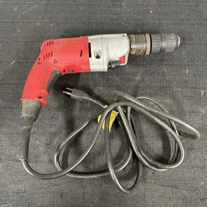 Milwaukee 5376-1 Corded Keyless 1/2" Magnum Heavy Duty Hammer Drill FOR REPAIR - Picture 1 of 15