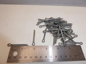 1/8 x 1-1/4" Steel Cotter Pin VINTAGE Made in USA Qty 45 - Picture 1 of 3