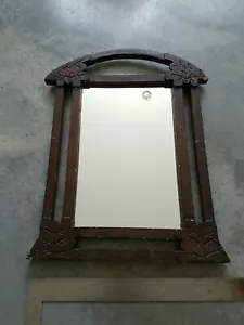 Antiker Jugendstil Spiegelrahmen. Österreichisch-Ungarisch? Ca. 1890-1910 26 x 20 Zoll - Bild 1 von 10