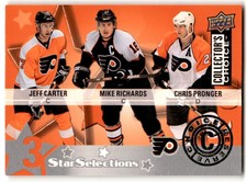 2009-10 Collector's Choice Reserve Chris Pronger/Jeff Carter/Mike Richards #222