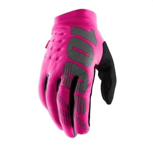 Guantes de enduro 100 % para mujer de motocross rosa/negro - Imagen 1 de 1