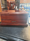 Vintage Croft and Barrow wood jewelry box